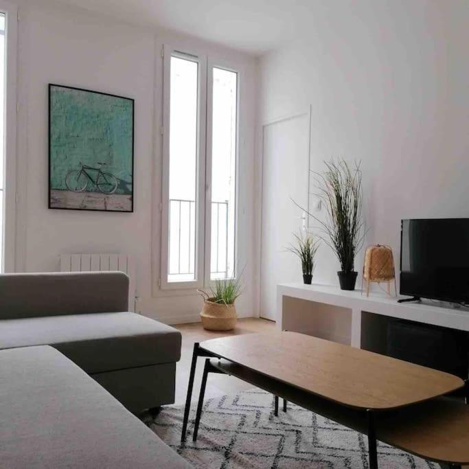 Magnifique Appartement T4, Plage Des Catalans Marseille Bagian luar foto