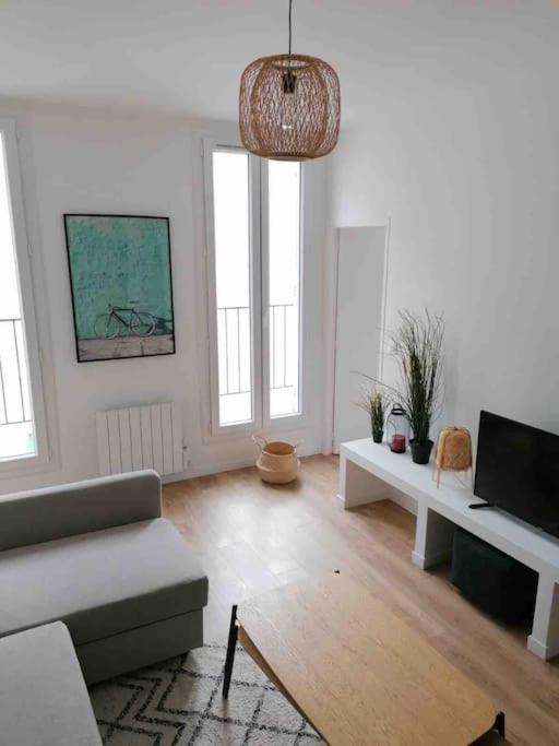 Magnifique Appartement T4, Plage Des Catalans Marseille Bagian luar foto