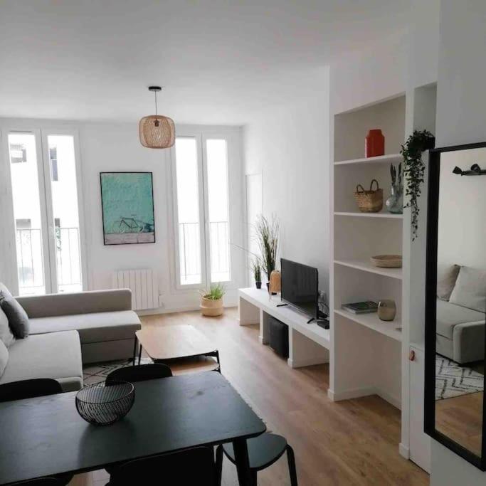 Magnifique Appartement T4, Plage Des Catalans Marseille Bagian luar foto