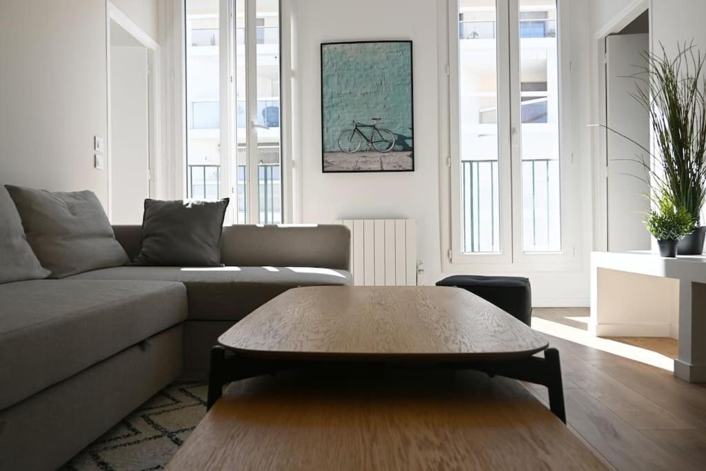 Magnifique Appartement T4, Plage Des Catalans Marseille Bagian luar foto